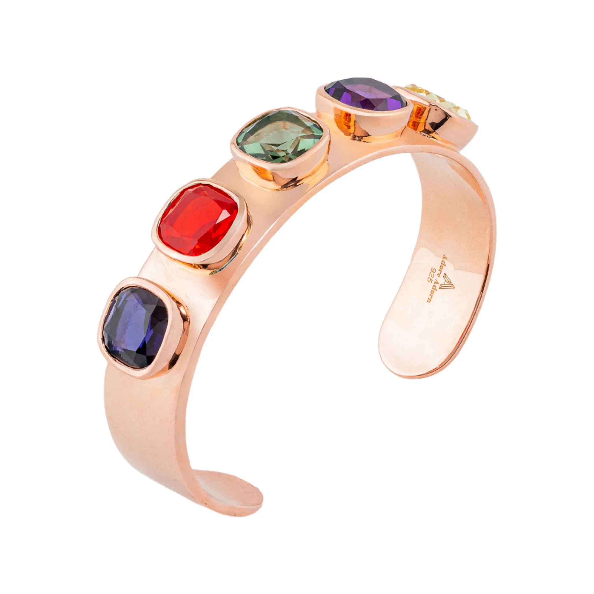 Jane Bracelet - Rose Gold in Multi-Color - Only 1 left