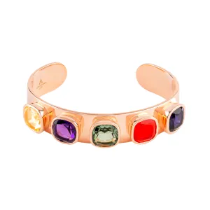 Jane Bracelet - Rose Gold in Multi-Color - Only 1 left