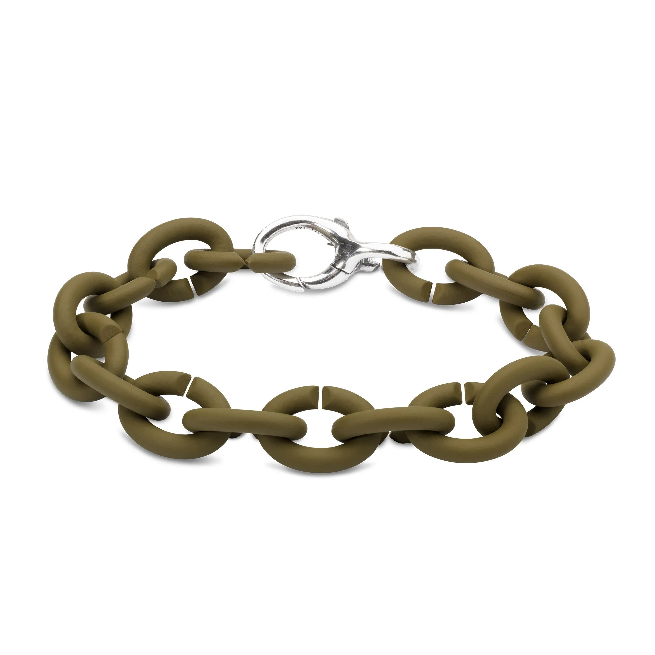 Khaki Silver Bracelet
