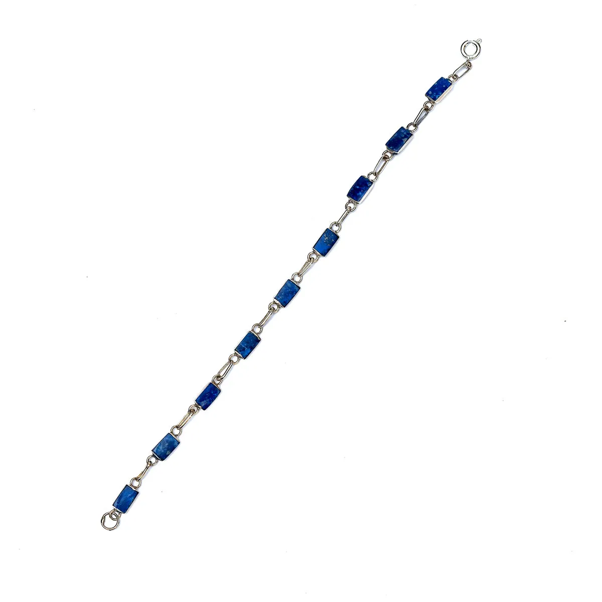 Lapis Lazuli Malén Bracelet | Artisan Handcrafted Jewelry | Crafted in the Andes