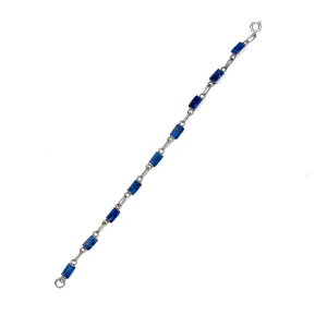 Lapis Lazuli Malén Bracelet | Artisan Handcrafted Jewelry | Crafted in the Andes