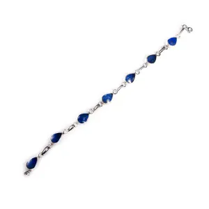 Lapis Lazuli Pacha Bracelet | Handcrafted Artisan Jewelry | From the Chilean Andes