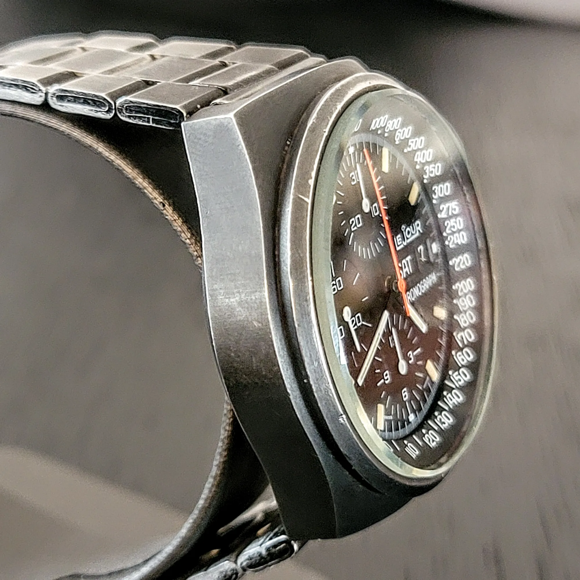 LE JOUR 7000 Chronograph Automatic Watch - Heuer Pasadena / Valjoux 7750
