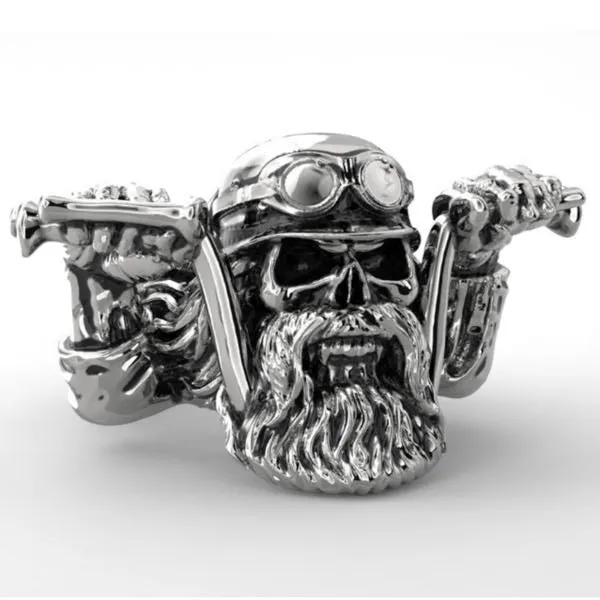 Life Behind Bars Skull ring (#331)