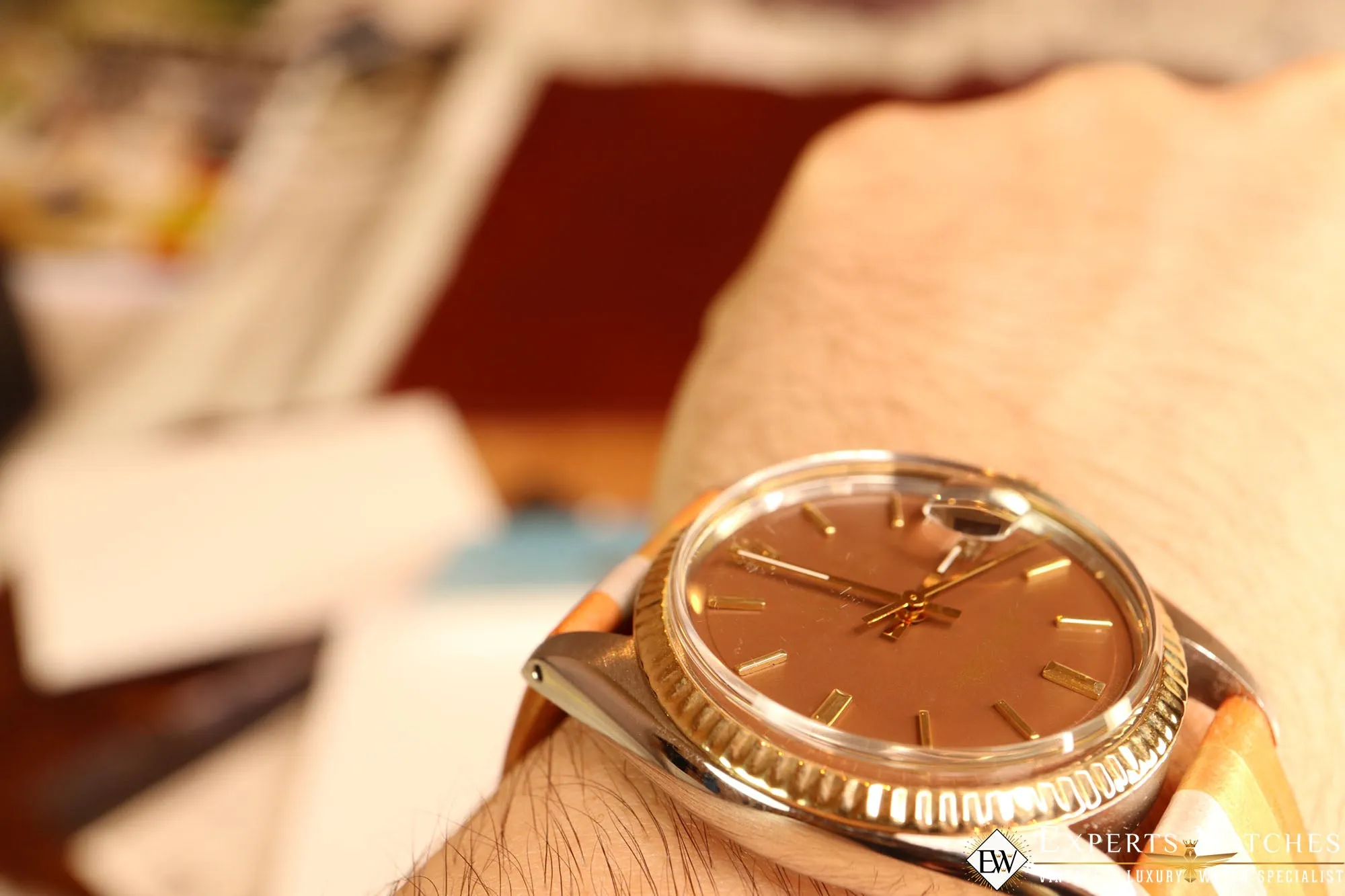 Limited Edition La Californienne Rolex Oyster Perpetual DateJust 1601 14K $9500