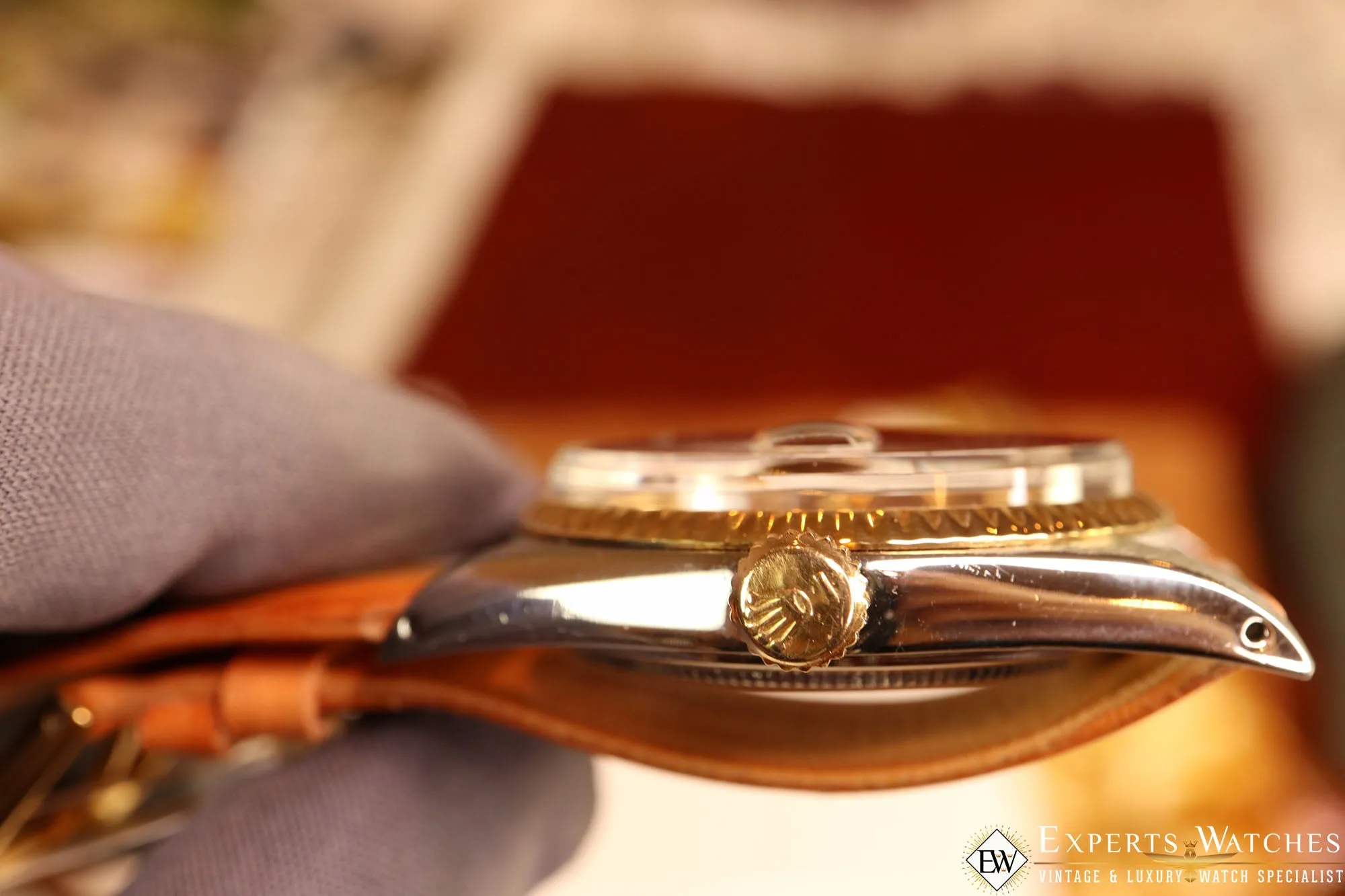 Limited Edition La Californienne Rolex Oyster Perpetual DateJust 1601 14K $9500