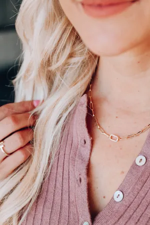 Little Link Chain Necklace by B.b.Lila
