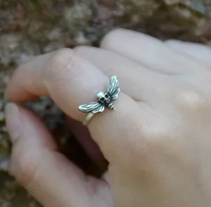 Little Moth Ring