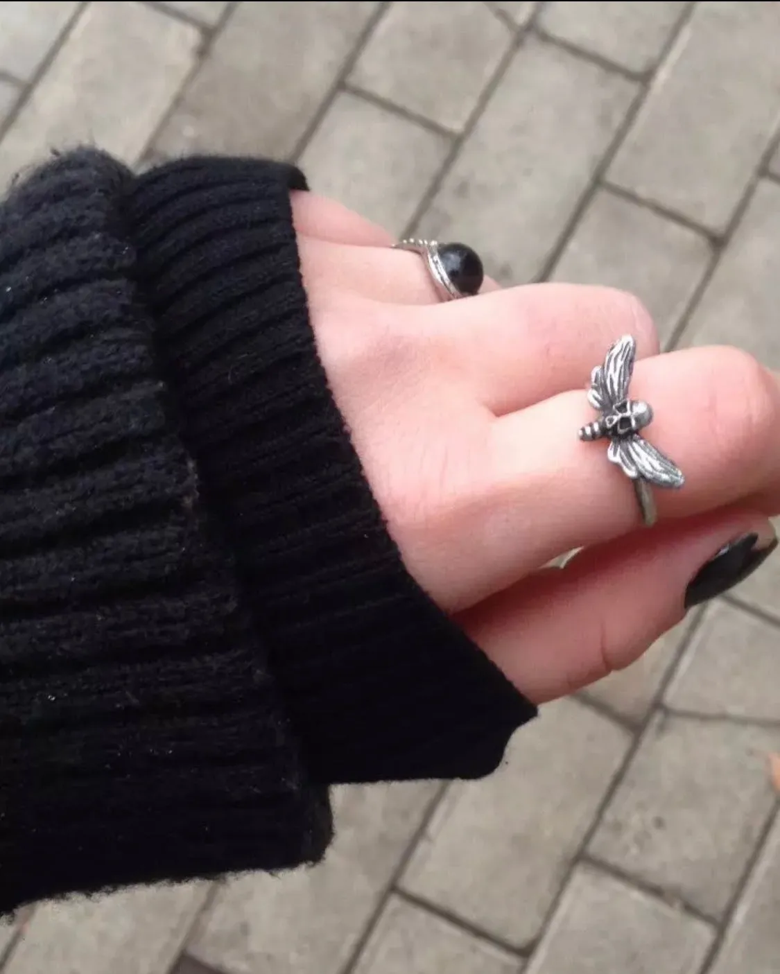 Little Moth Ring