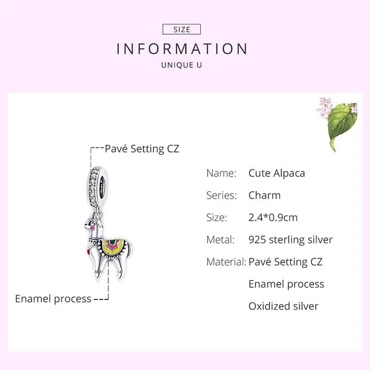 Llama Pendant Charm