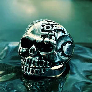 'Lonely Days' Skull Ring (#195)