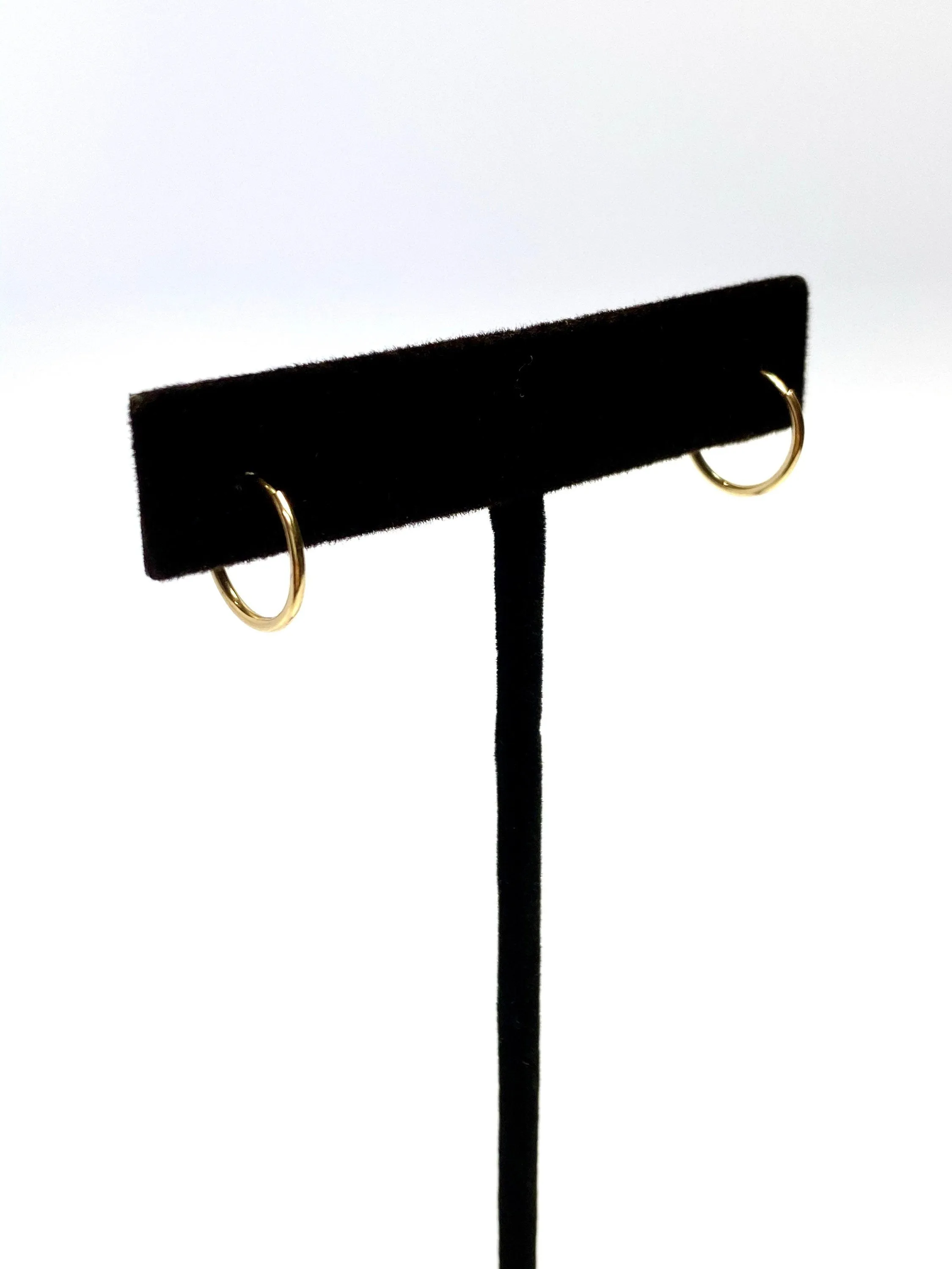Lovely Endless Hoop (14KGF) Earrings 4011712