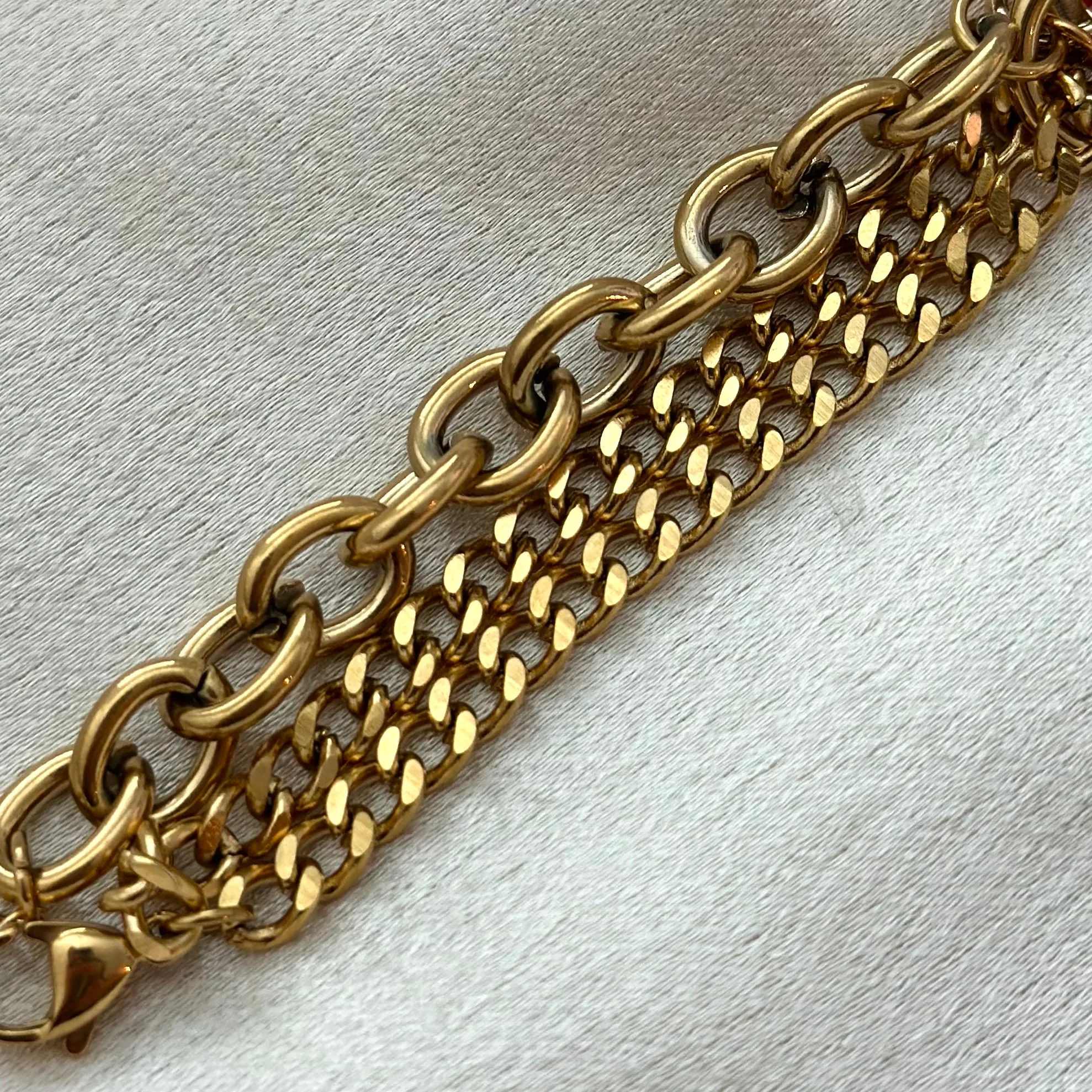 LV DOUBLE CHARM BRACELETS