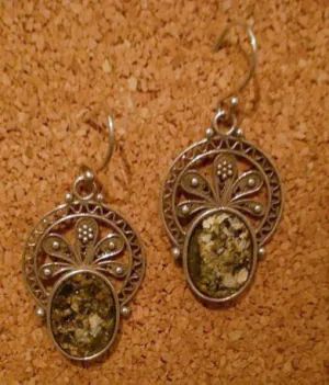 Madrona Earrings - Circular Florette
