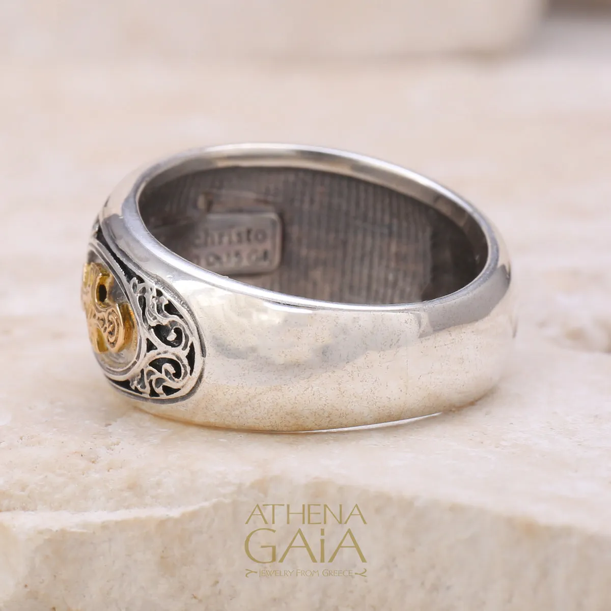 Maltese Cross Band Ring