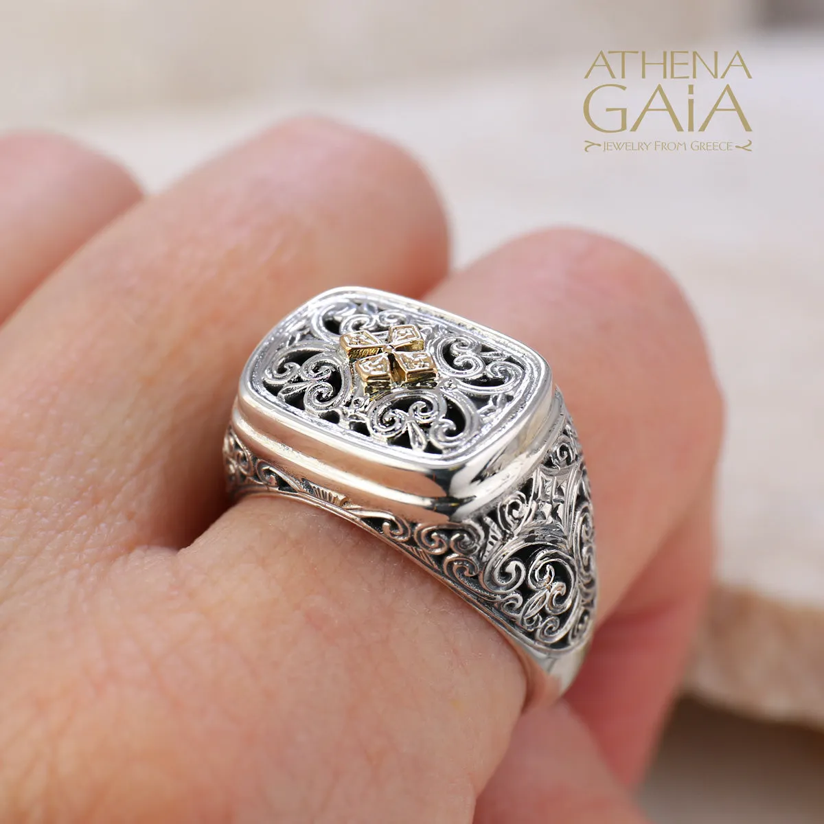Maltese Cross Club Ring