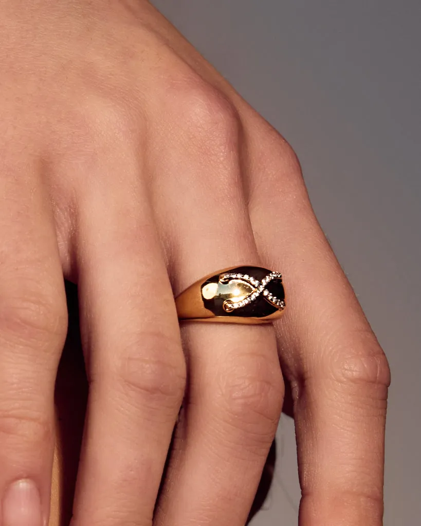 Mariner Cross Ring