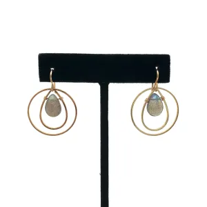 Marysa Sacerdote - Earrings - KINETIC Labradorite Drops