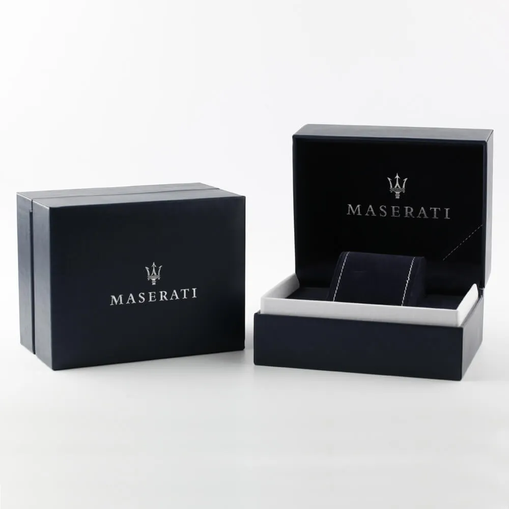 Maserati Successo Silver Chronograph Men's Watch R8873645003 (Defect)