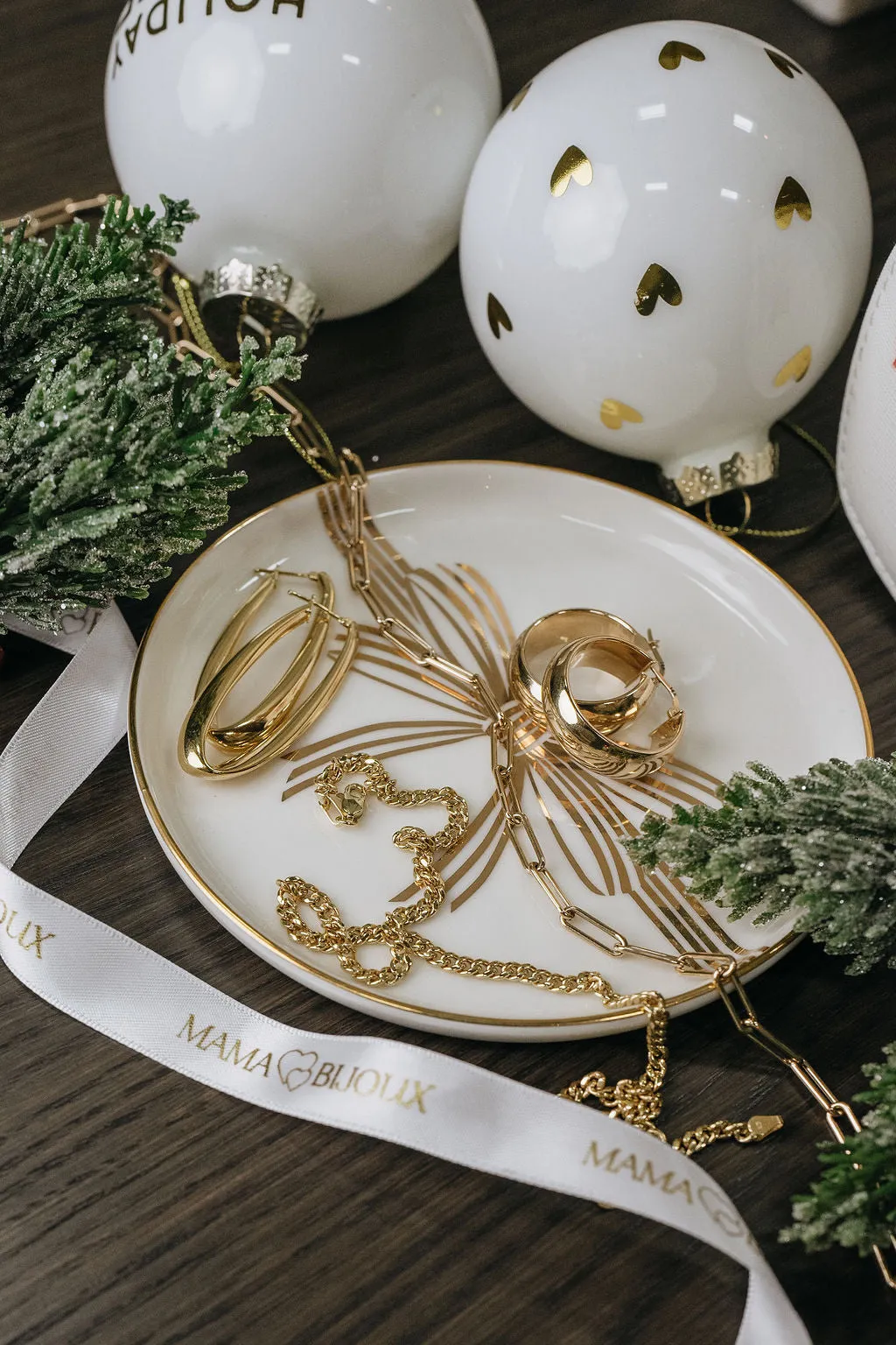 Medium Rounded 14k Gold Paperclip Chain