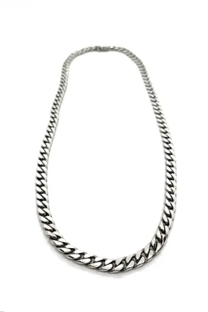 Men’s Handcrafted Sterling Silver Link Chain Necklace