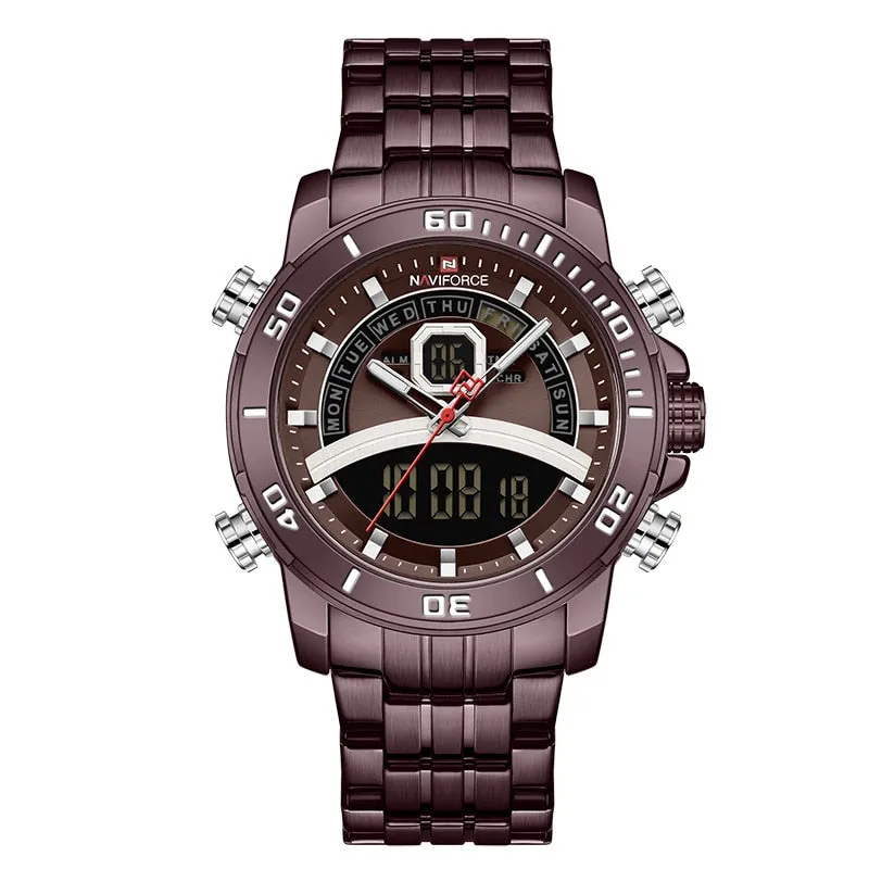 Men's Stainless Steel Tactical Watches