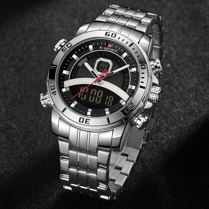 Men's Stainless Steel Tactical Watches