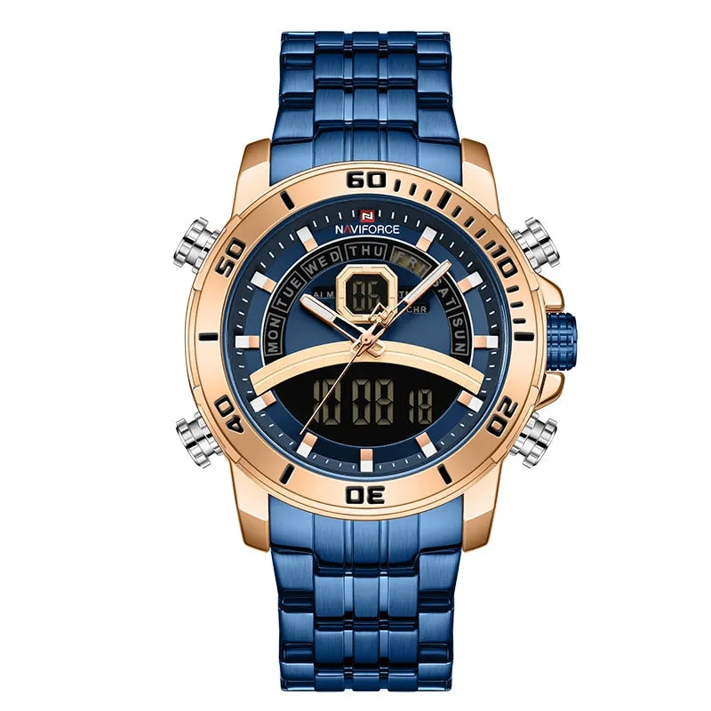 Men's Stainless Steel Tactical Watches