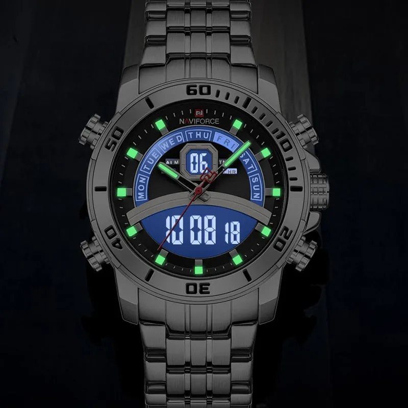 Men's Stainless Steel Tactical Watches