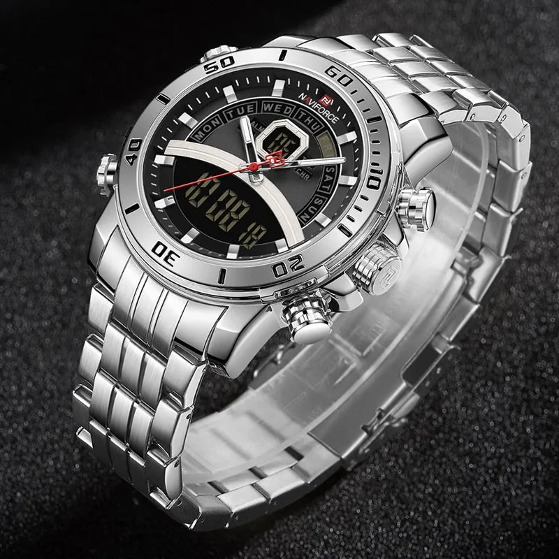 Men's Stainless Steel Tactical Watches