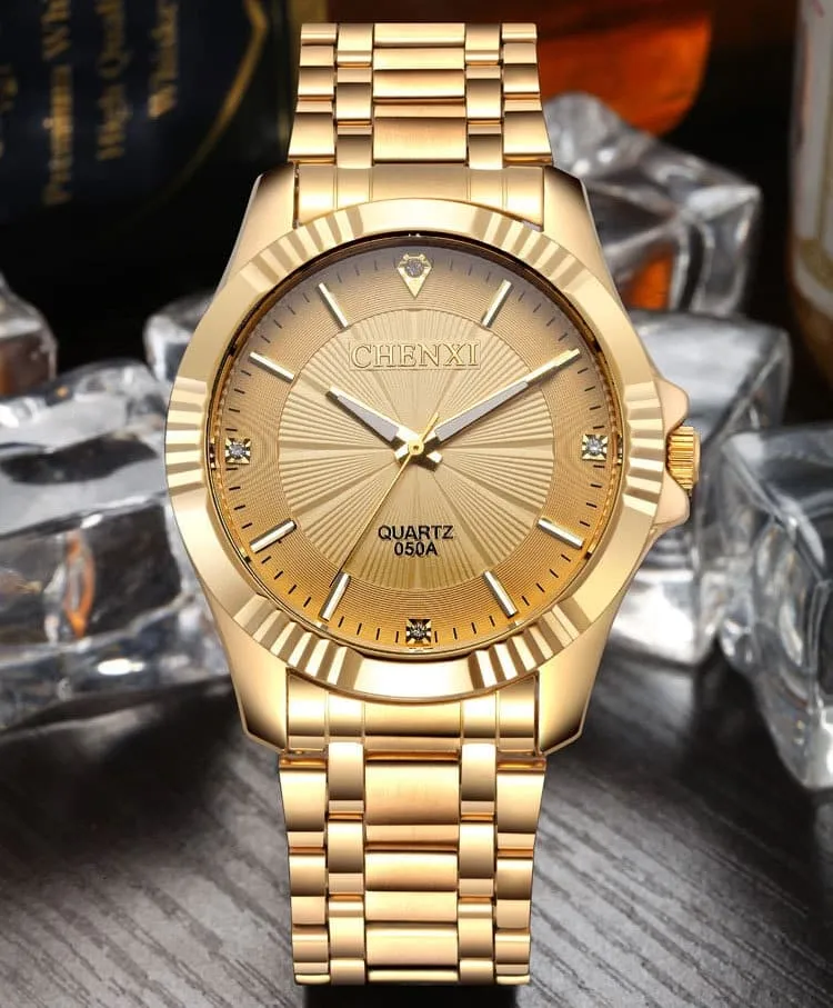 Men's Sunrise Stainless Steel Watches