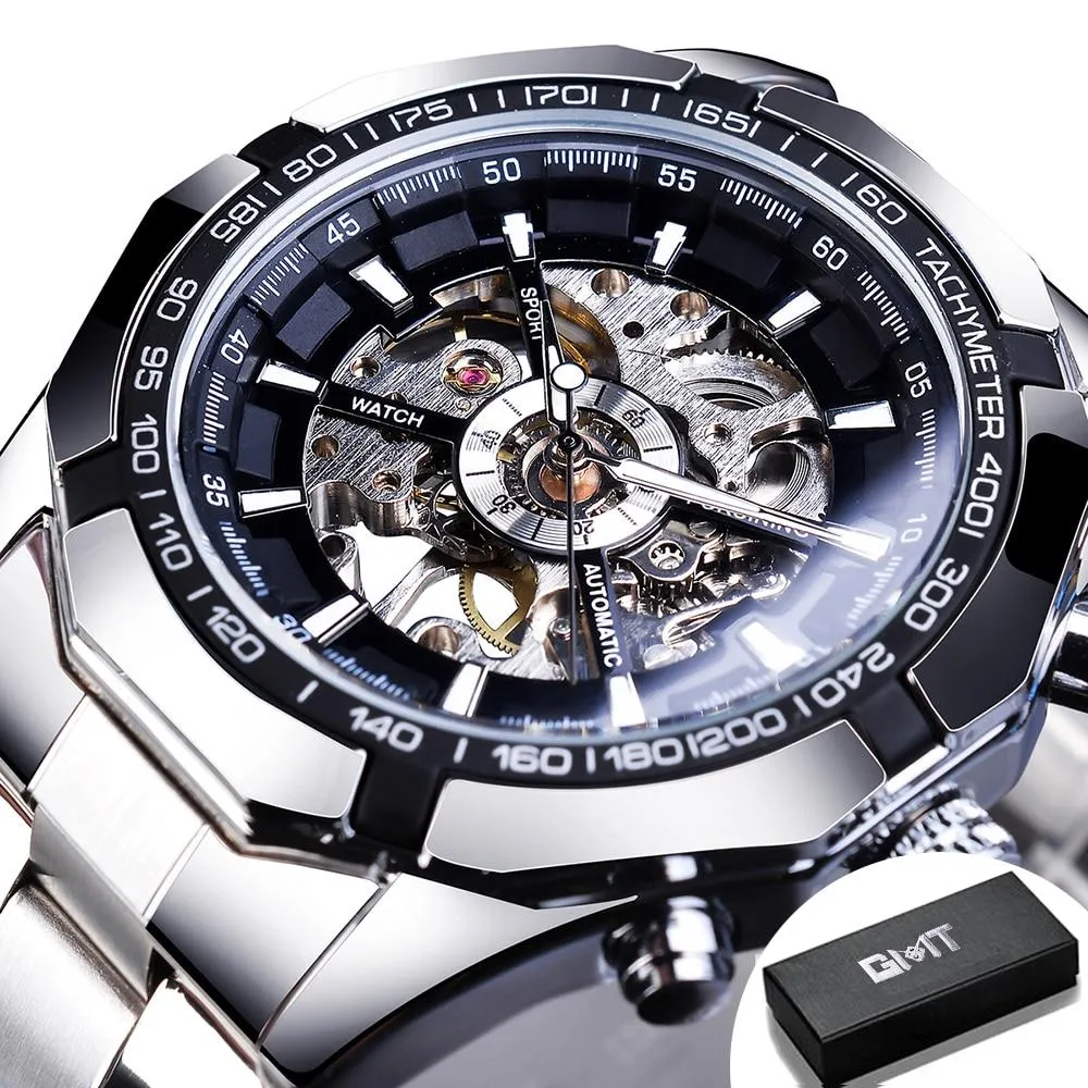 Men's Watch with Metal Band