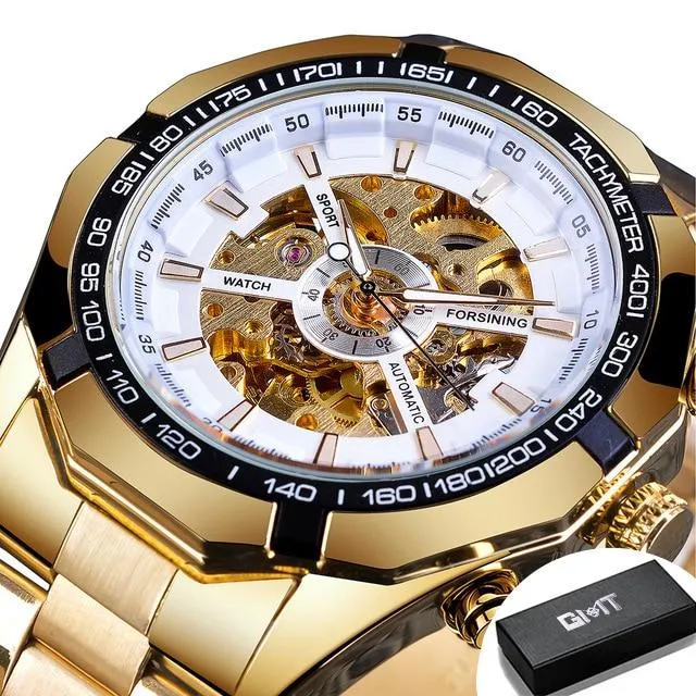 Men's Watch with Metal Band