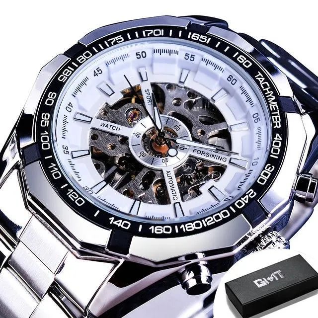 Men's Watch with Metal Band