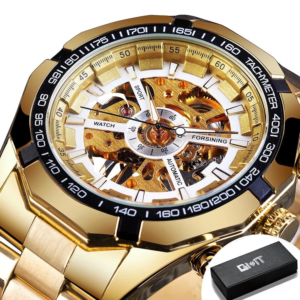 Men's Watch with Metal Band