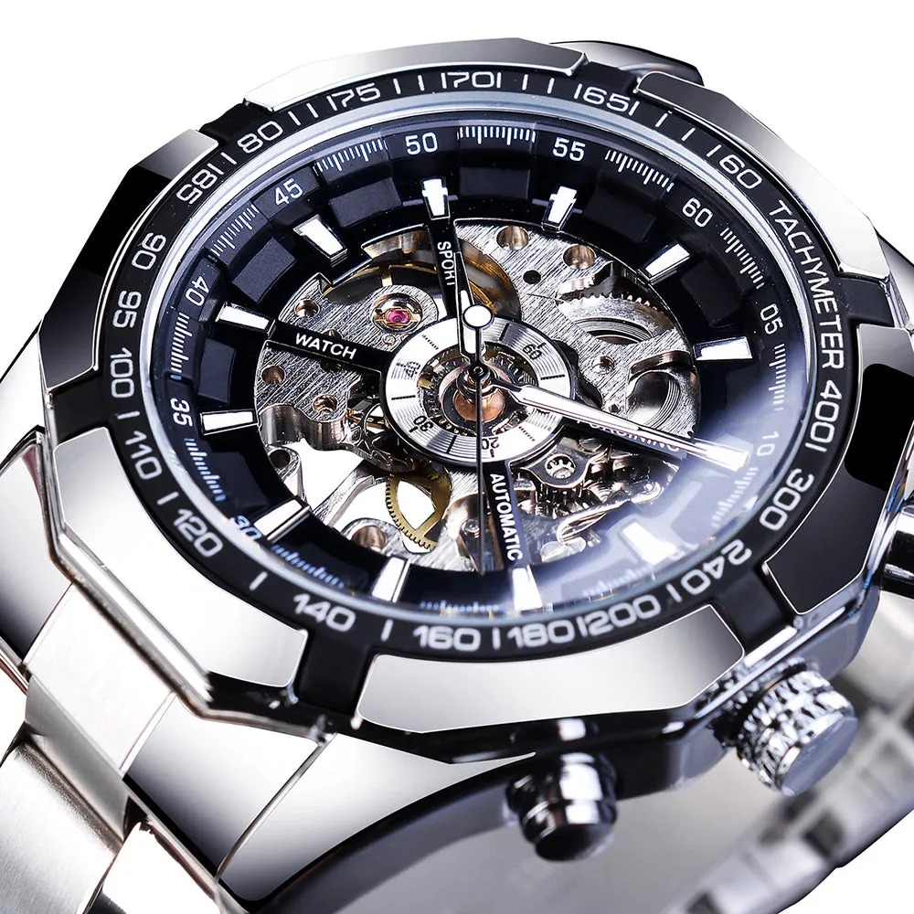 Men's Watch with Metal Band