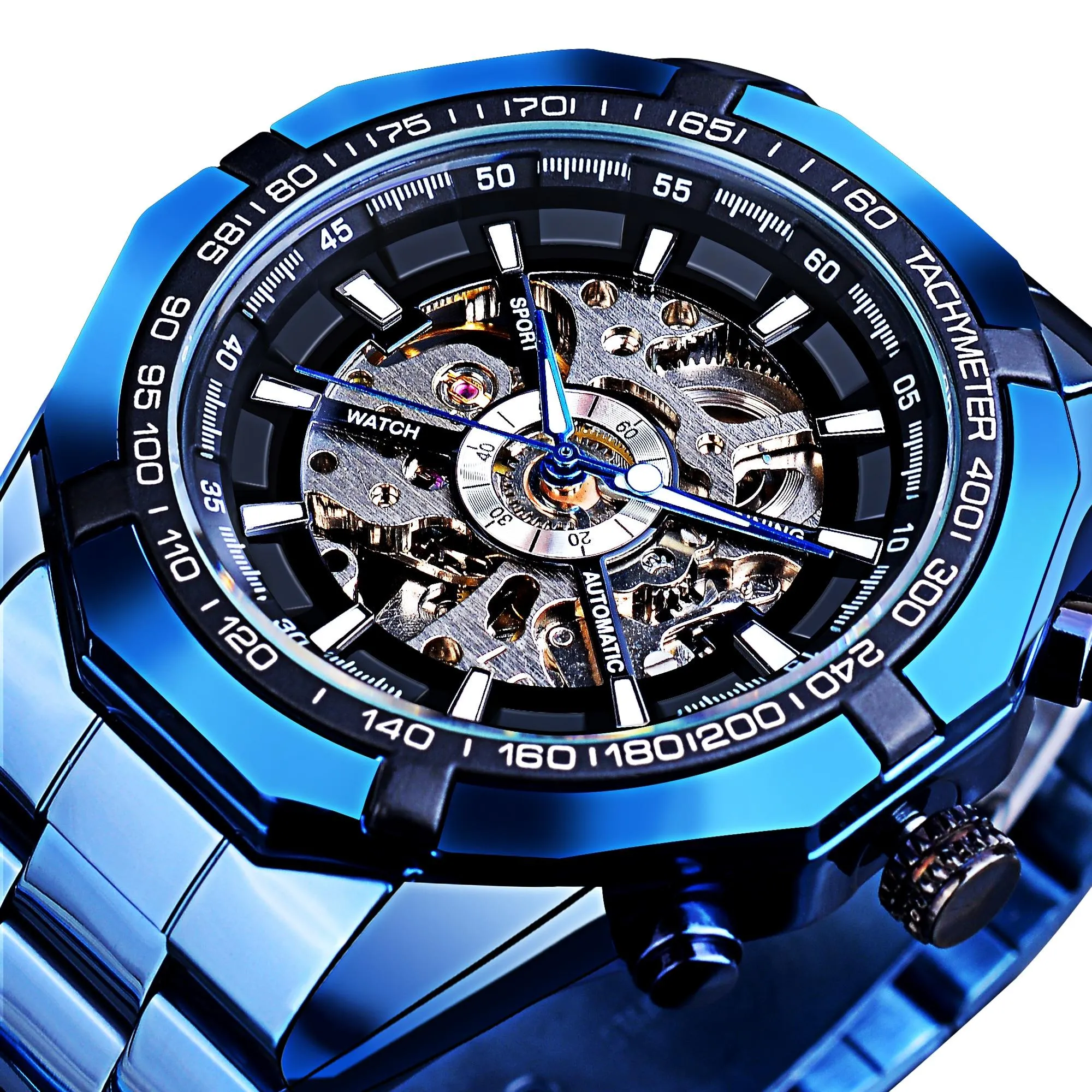Men's Watch with Metal Band