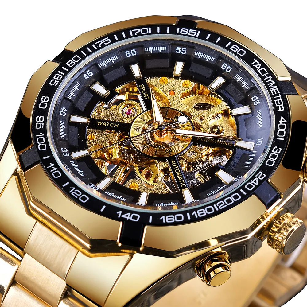 Men's Watch with Metal Band