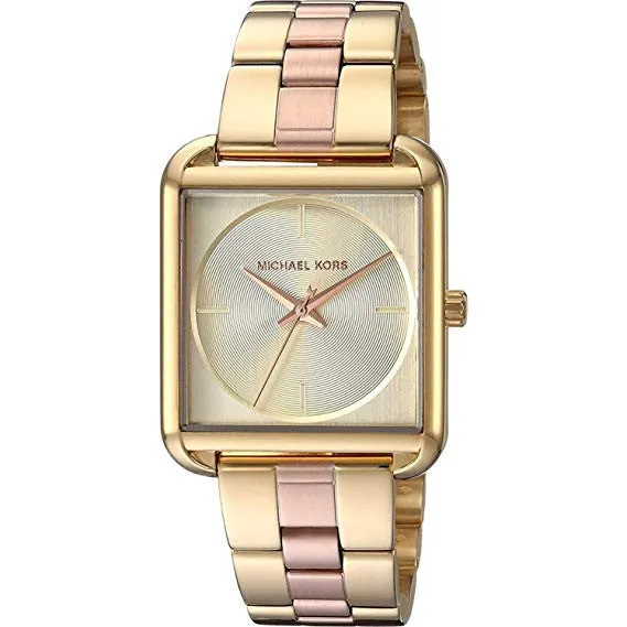 Michael Kors Lake Two Tone Gold Dial Women's Watch MK3665