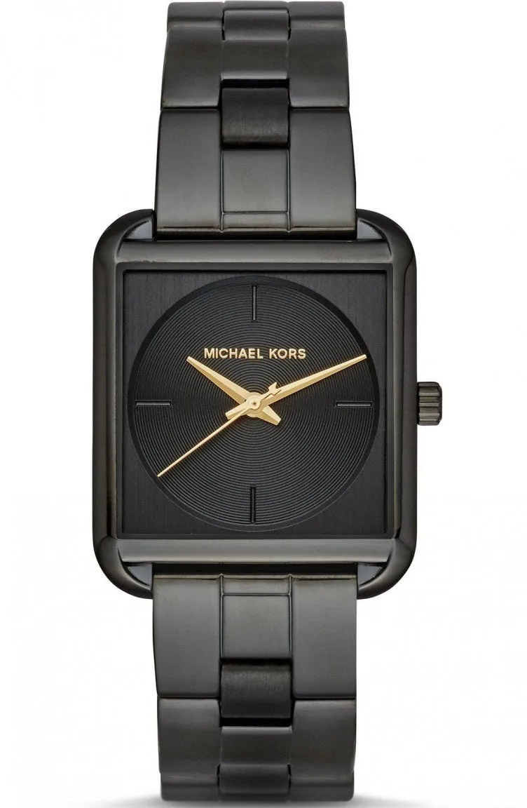 Michael Kors Square Lake Black Tone Women's Watch MK3666