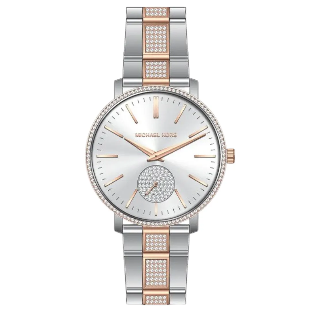 Michael Kors Two Tone Jaryn Pave Women's Watch MK3660