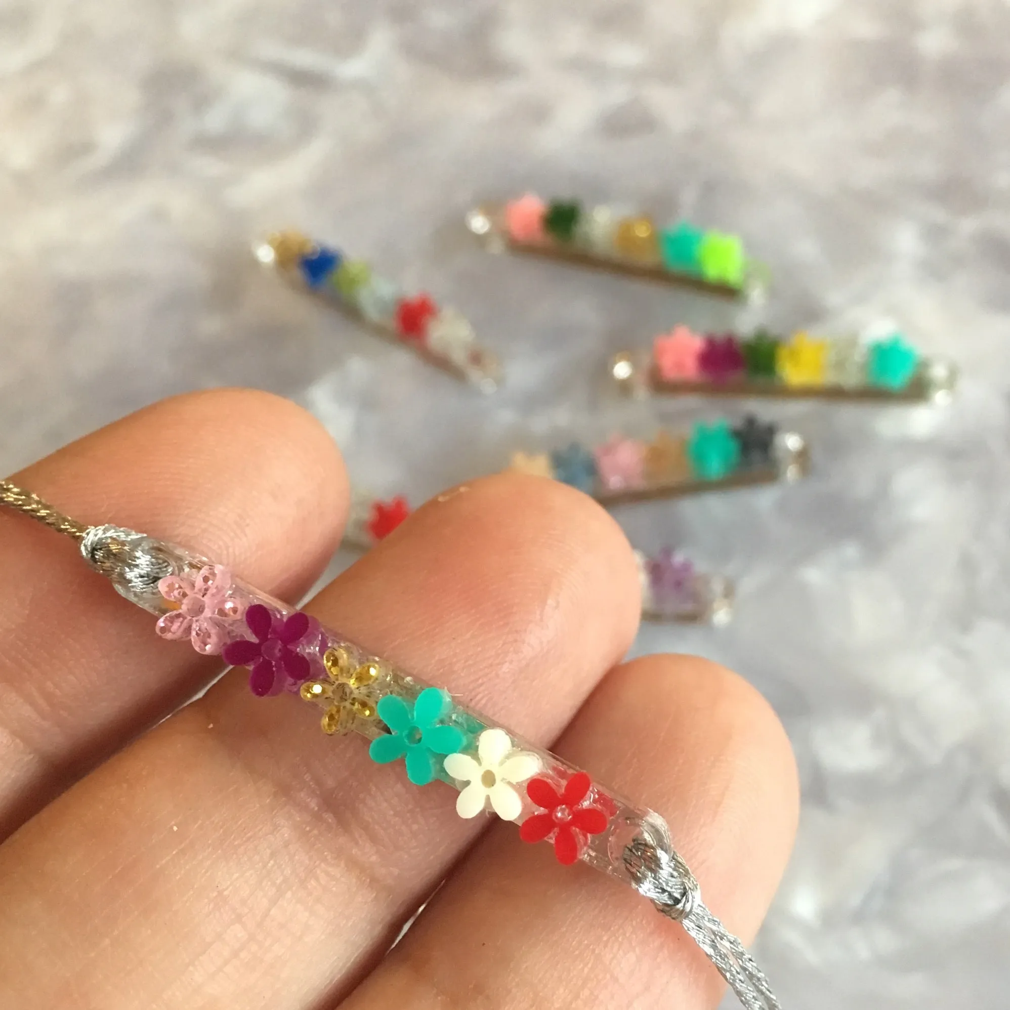 Mini Flowers for Charm Decoration / 150 Pieces, 5-10mm