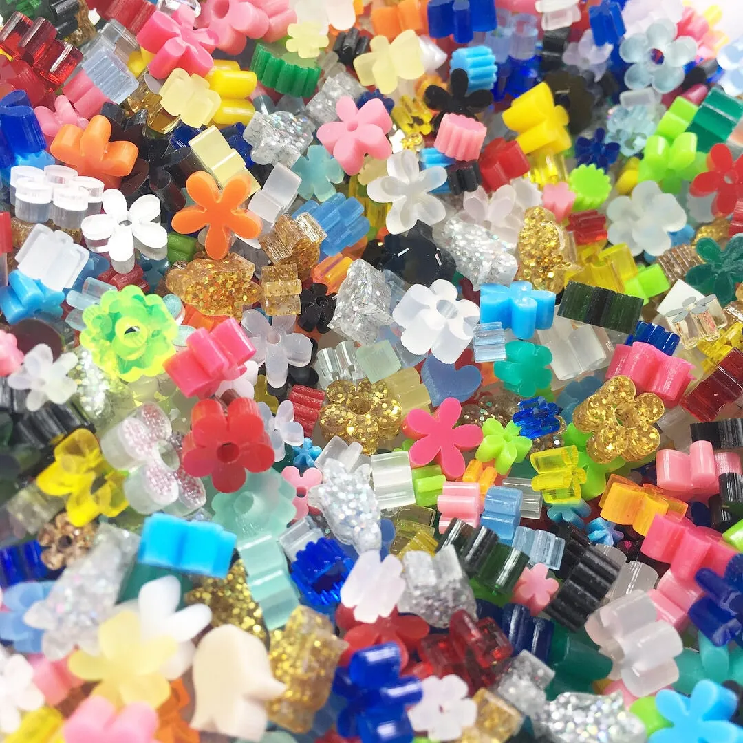 Mini Flowers for Charm Decoration / 150 Pieces, 5-10mm