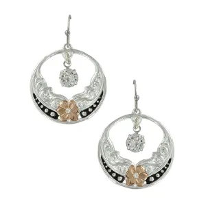Montana Silversmith Evening Star's Wild Rose Earrings