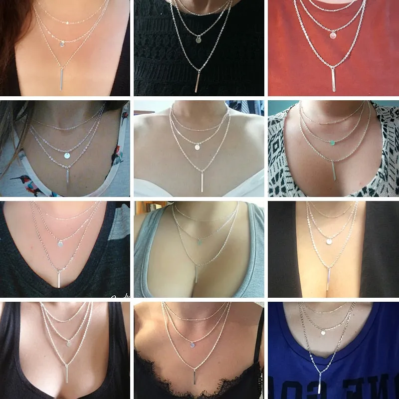 Multilayer Necklaces & Pendants