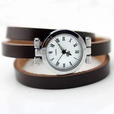 Multilayered Wrap Bracelet Women's Watches
