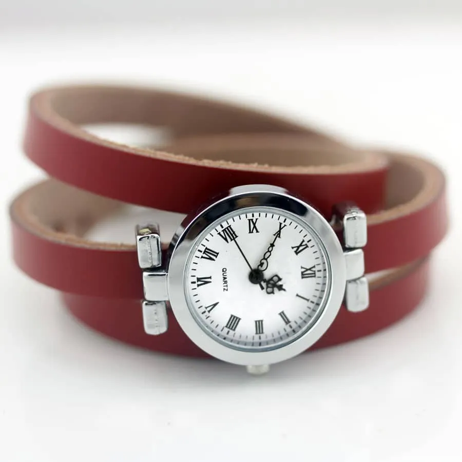 Multilayered Wrap Bracelet Women's Watches