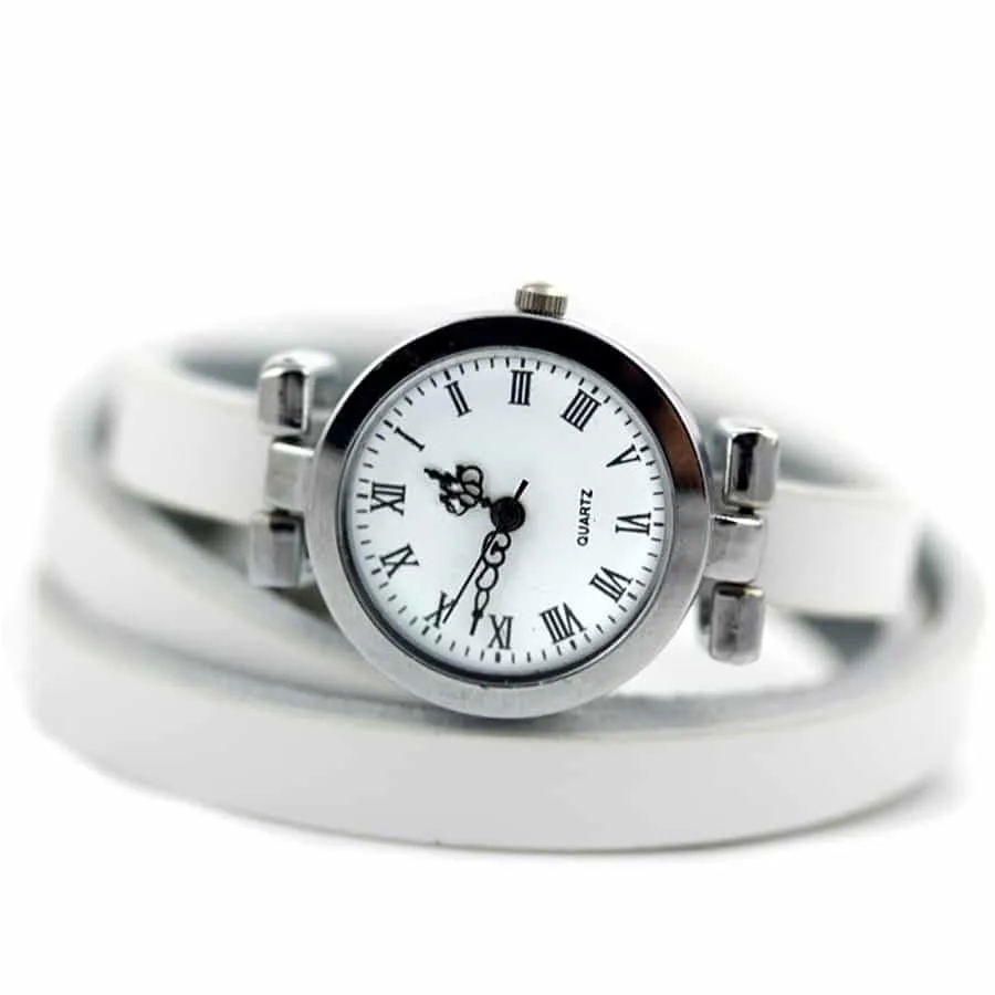 Multilayered Wrap Bracelet Women's Watches