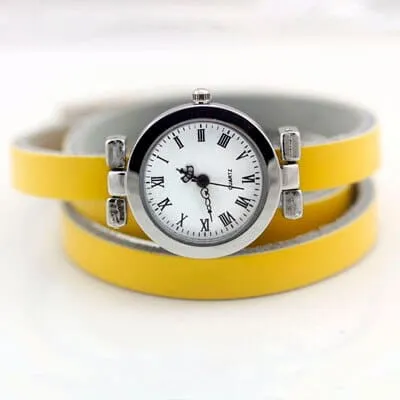 Multilayered Wrap Bracelet Women's Watches