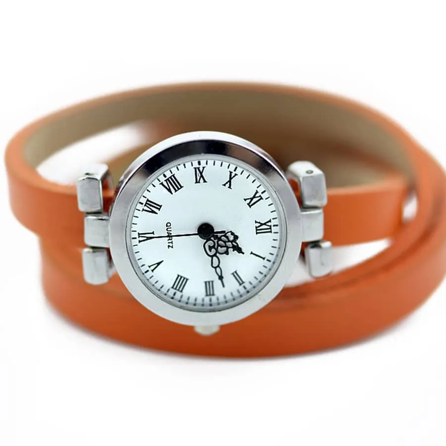 Multilayered Wrap Bracelet Women's Watches